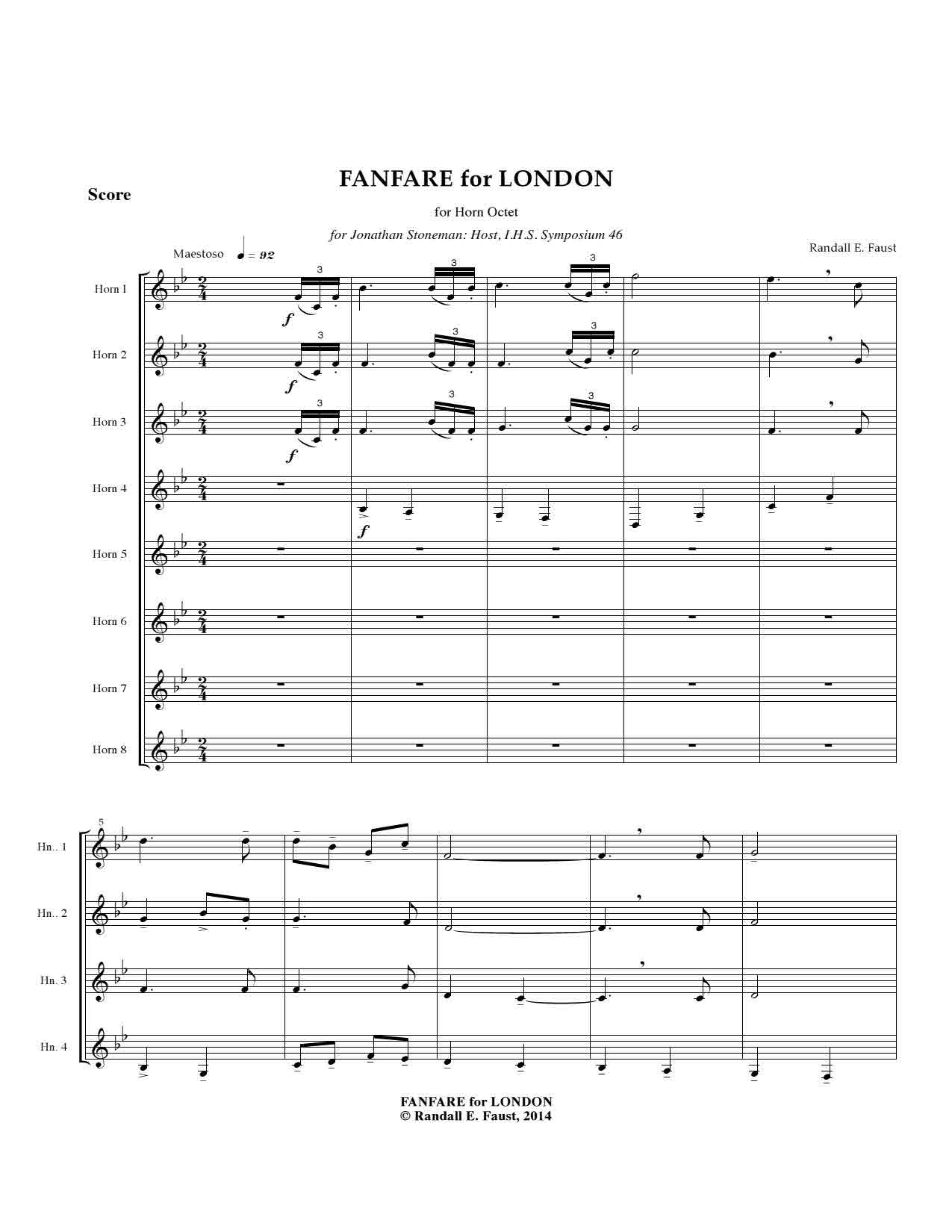 Fanfare for London