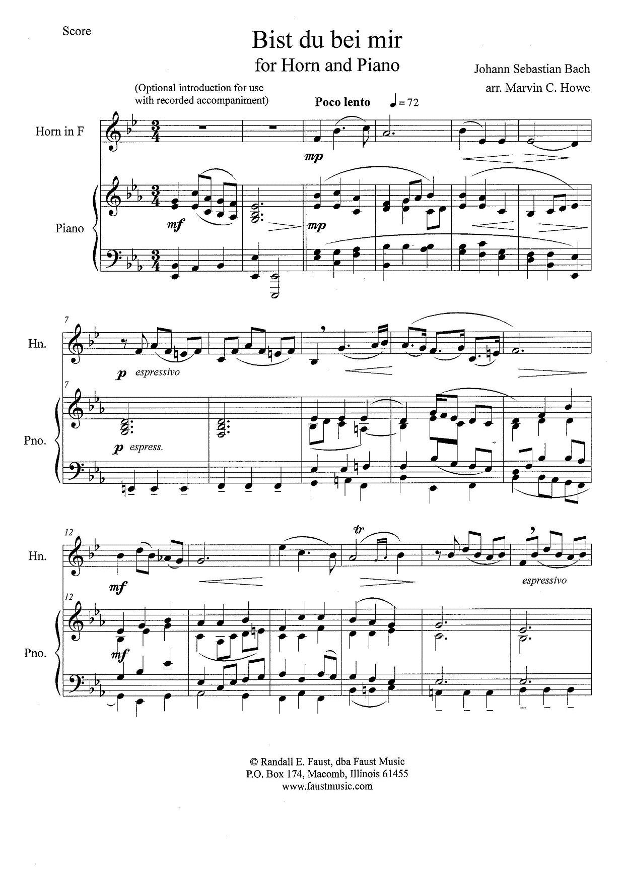 The Solo Hornist for Horn & Piano