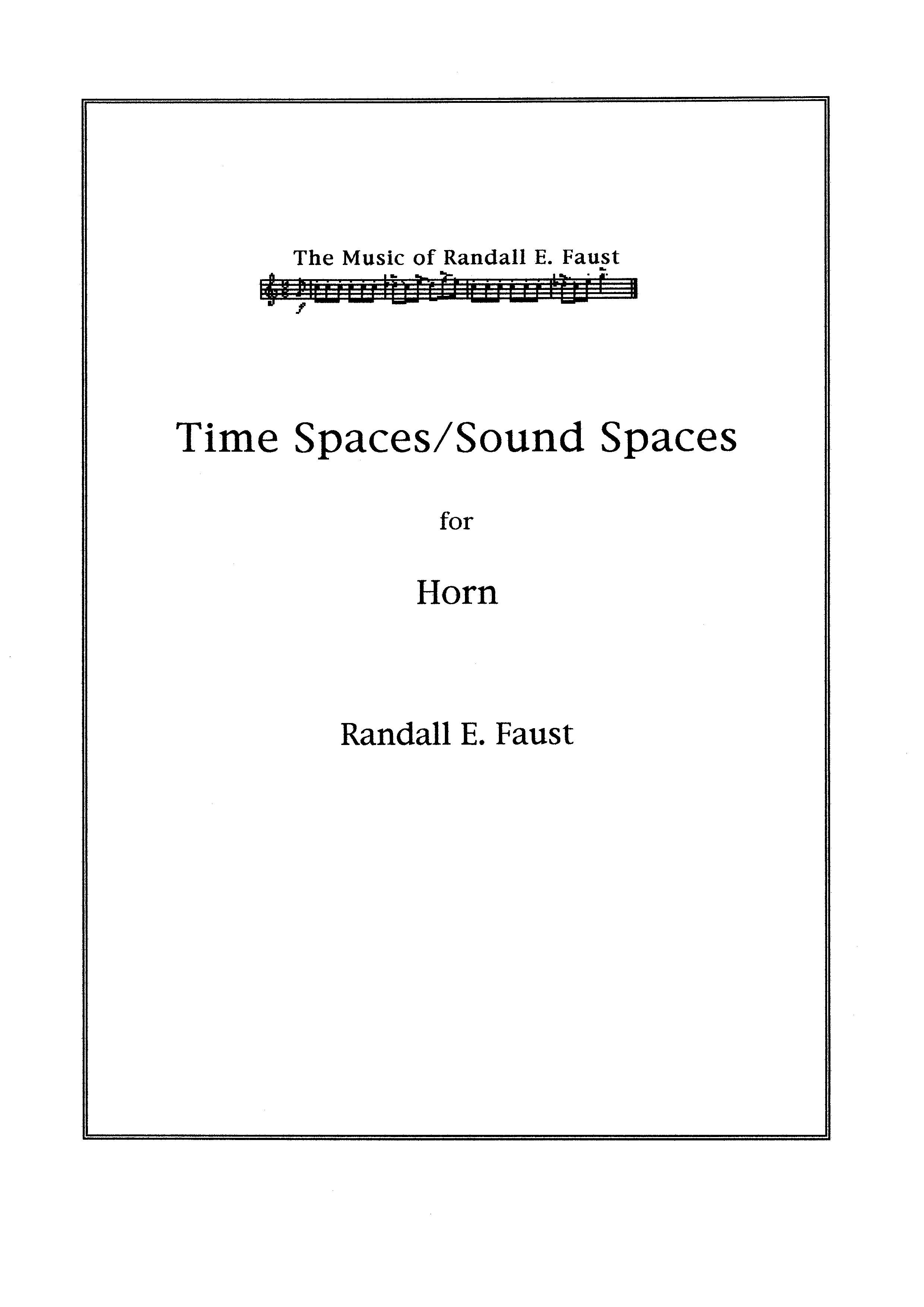 TIME SPACES/SOUND SPACES - Brass (Tpt, Hrn, Tbn, Eup, Tba) - Ship to Me 
