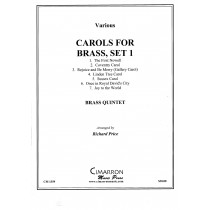 Carols for Brass, Set 1 arranged by Richard Price