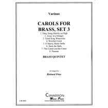 Carols for Brass, Set 3 arranged by Richard Price