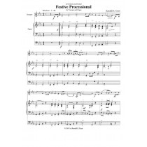 Festive Processional for Trumpet and Organ (2001)