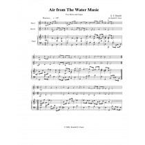 Air from The Water Music for 2 Horns and Organ