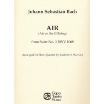 Air on the G String by J.S. Bach, arranged for Horn Quartet by Kazimierz Machala