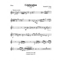 Celebration for Horn and Organ (1974)