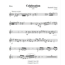 Celebration for Horn and Organ (1974)