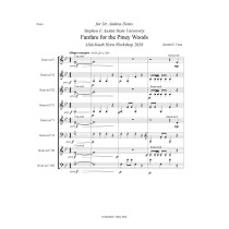Fanfare for the Piney Woods for Horn Octet  by Randall E. Faust (2026)