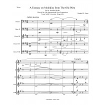 A Fantasy on Melodies from the Old West for Horn Quartet or Horn Choir