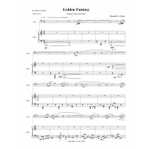Golden Fantasy for Wagner Tuba and Piano (2019)