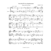 Horn Ruf für Zwei Alpenhornisten by Randall E. Faust (2022)