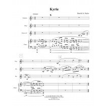 Kyrie for Soprano, Oboe, Horn, and Piano by Harold A. Kafer