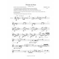 Prelude for Solo Horn