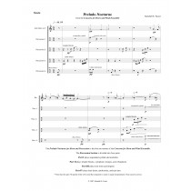 Prelude-Nocturne from the Concerto for Horn and Wind Ensemble (2006) for Horn and 4 Percussion