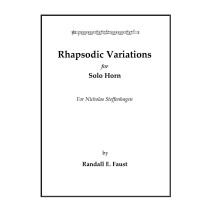 Rhapsodic Variations for Solo Horn (2022)