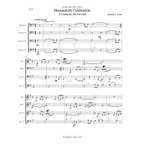 Shenandoah Celebration A Canon for the Caverns for Horn Quartet or Horn Choir by Randall E. Faust (2025) 
