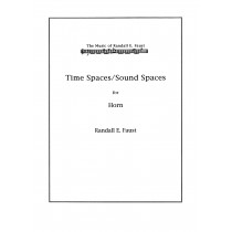 TIME SPACES/SOUND SPACES - Brass (Tpt, Hrn, Tbn, Eup, Tba) - Ship to Me 