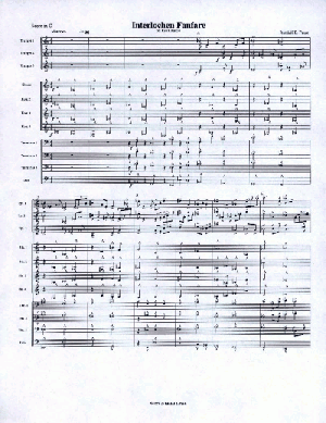 Interlochen Fanfare for Symphonic Brass Ensemble (1998)