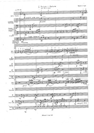 Prelude and Nocturne from the Concerto for Horn and Wind Ensemble (2006)