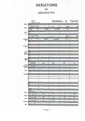 Variations for Orchestra (1983/1984)