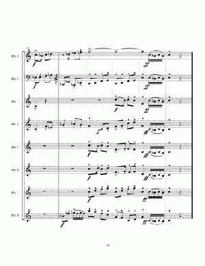 Fanfare for the Southeastern Horn Workshop for Horn Octet (1986)